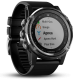 Garmin Descent Mk1 -  Black Rubber Strap