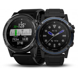 Garmin Descent Mk1 -  Black Rubber Strap